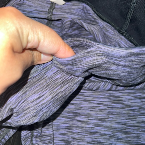 AMERICAN EAGLE OUTFITTERS. capri leggings (blue/grey) - Picture 2 of 6